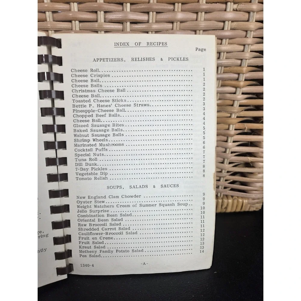 Love's United Methodist Church Cookbook Walkertown NC 1984 Dishes Of Love Recipe